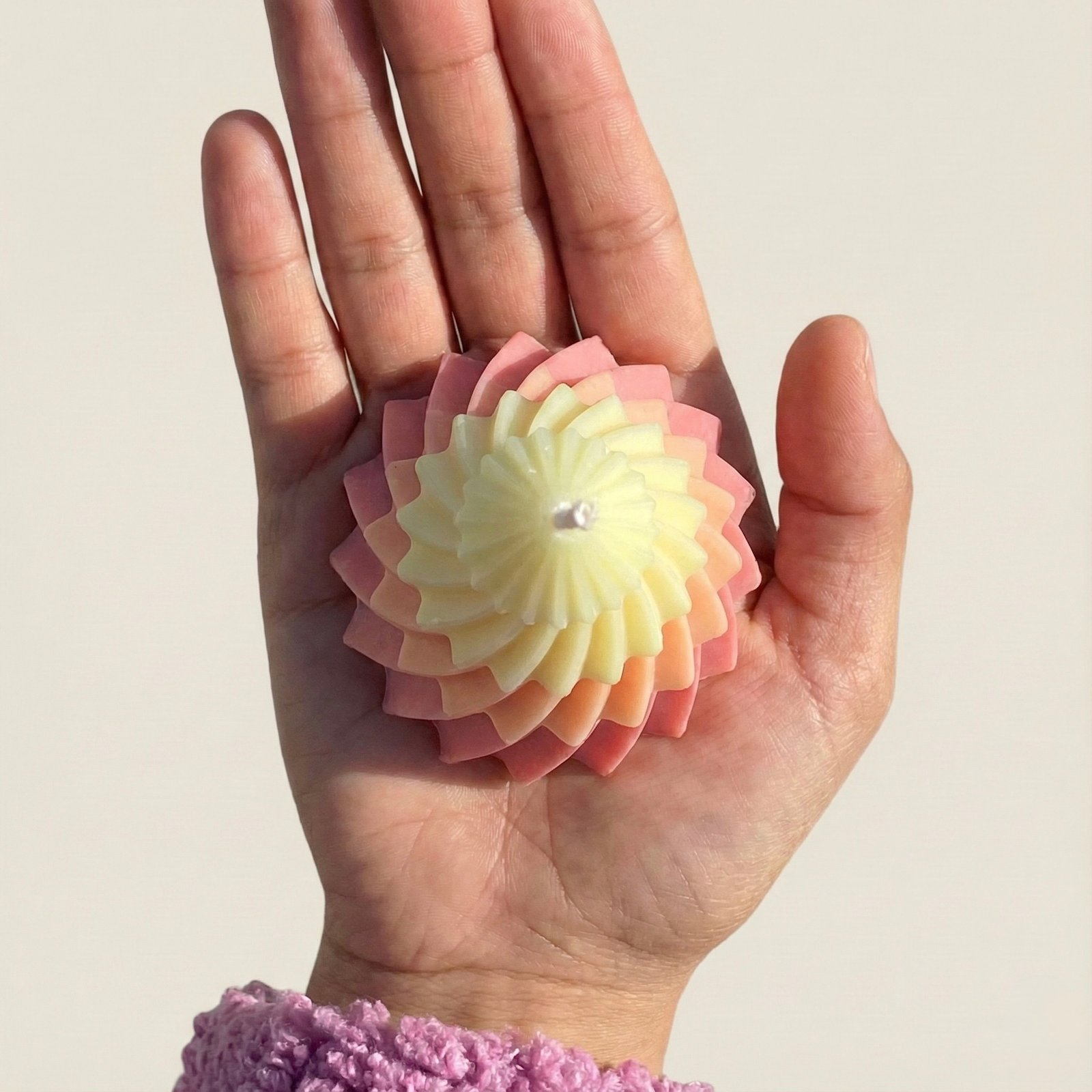 Christmas Tree Candle Tricolor